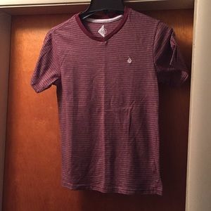 Boys shirt size 12 short sleeve v neck never worn